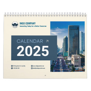 Calendario Foto de la familia de guiones modernos de 2025, Ca