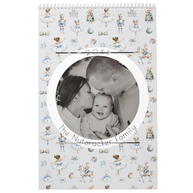 Calendario Foto de Navidades de ballet de cazabotas (Tapa)