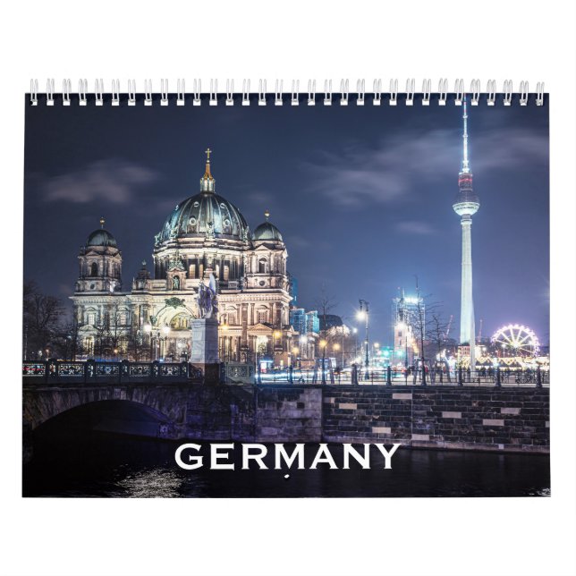 Calendario Foto de paisajes de Alemania (Tapa)