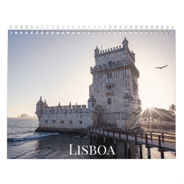 Calendario Foto de paisajes de Lisboa (Tapa)
