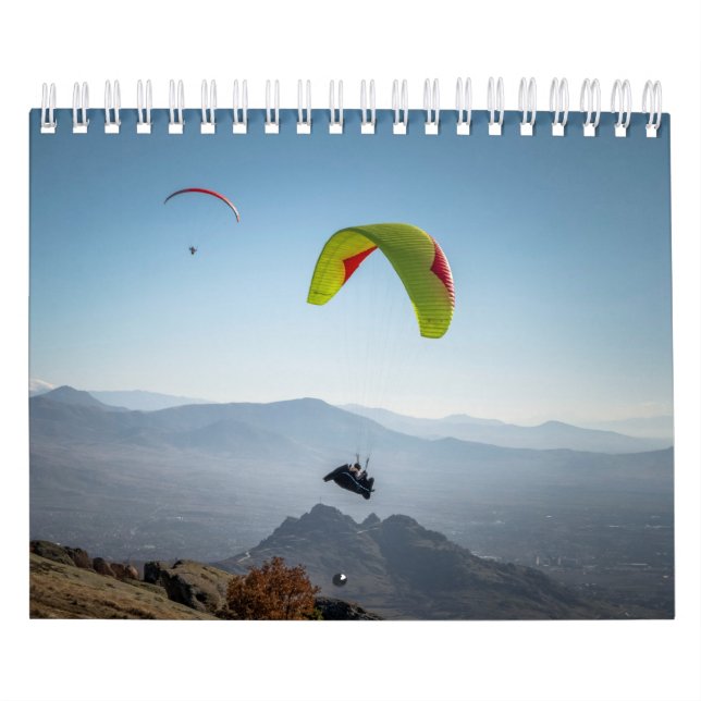 Calendario Foto de Parapente (Tapa)