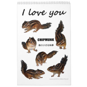 Calendario Foto del Chipmunk (4)