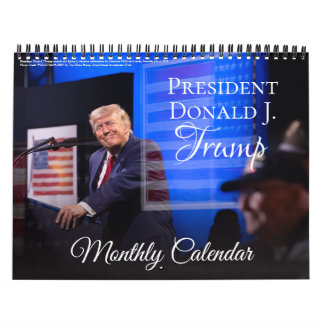 Calendario Foto del nuevo presidente Donald Trump 2027