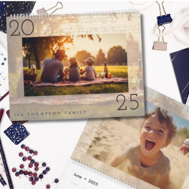 Calendario Foto familiar llena de recuerdos (Subido por el creador)