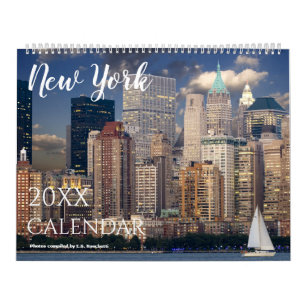 Calendario Foto Nueva York NYC 2027 Pared 