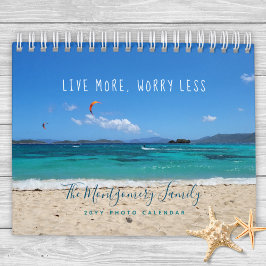 Calendario Foto personalizada de la playa tropical 2026