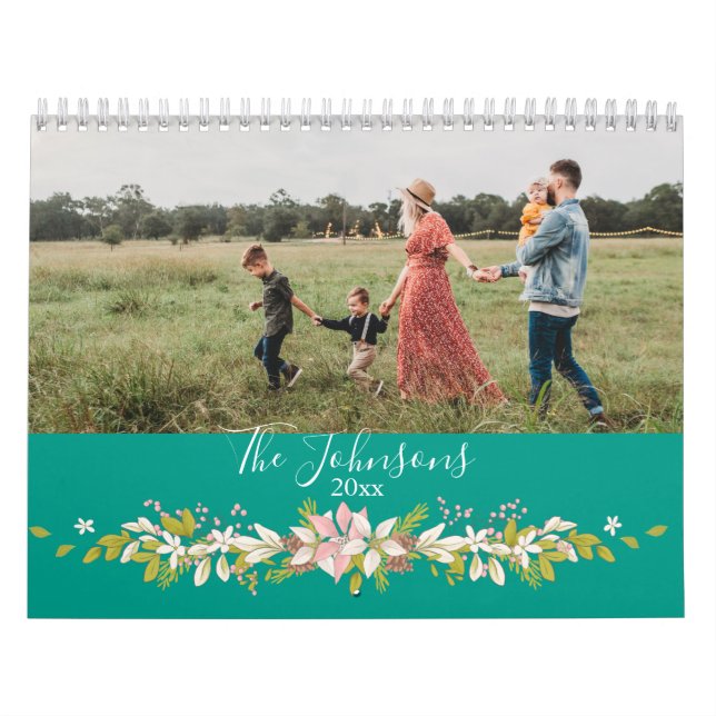 Calendario Foto Rustic Elegant Family (Tapa)