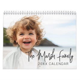 Calendario Foto simple y moderna de Personalizado - 14 imágen