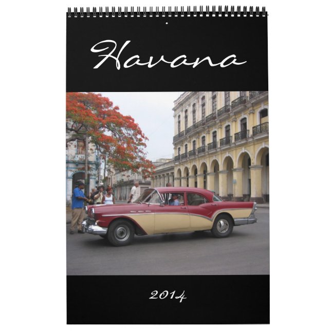 Calendario fotografía 2014 de La Habana (Tapa)