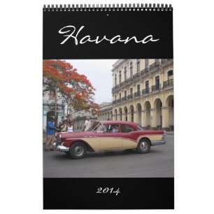 Calendario fotografía 2014 de La Habana