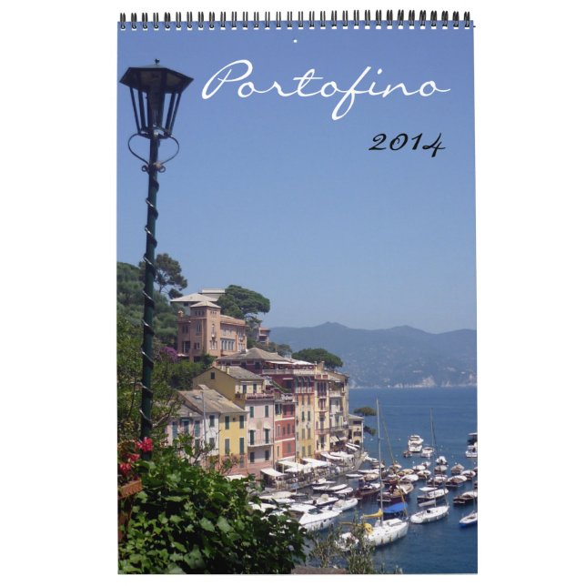 Calendario fotografía 2014 del portofino (Tapa)