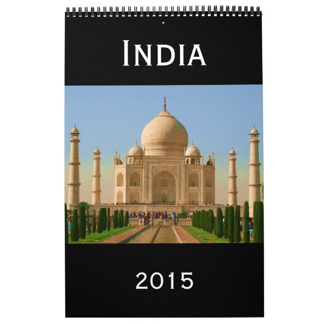 Calendario fotografía 2015 de la India (Tapa)