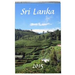Calendario fotografía 2015 de Sri Lanka