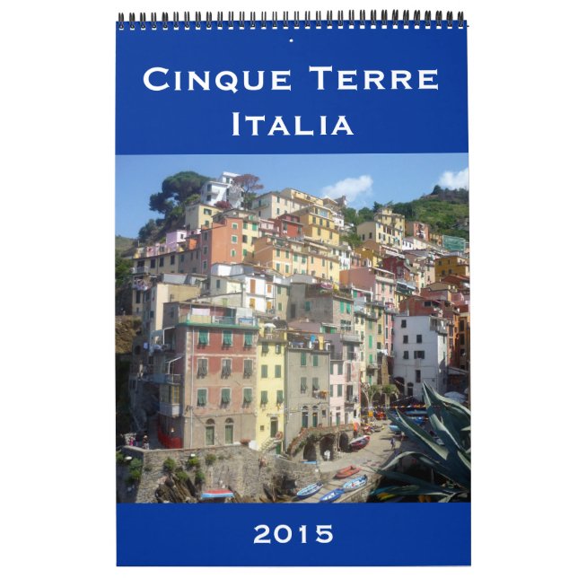 Calendario fotografía 2015 del terre del cinque (Tapa)