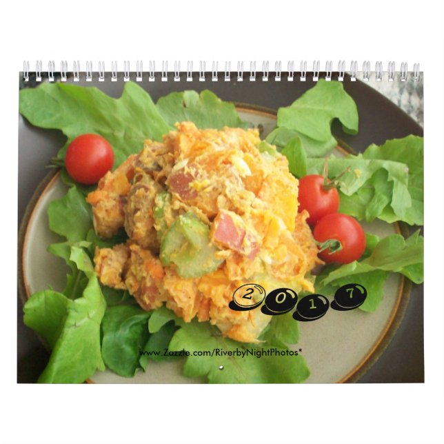 Calendario Fotografía 2017 de la comida (Tapa)