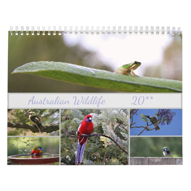 Calendario Fotografía australiana de vida silvestre (Tapa)