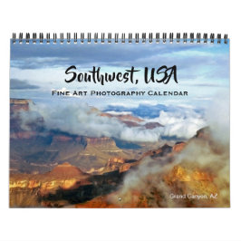Calendario Fotografía Bella Artes del suroeste de Estados Uni