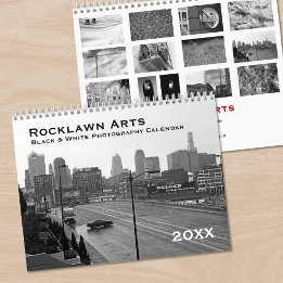 Calendario Fotografía Bella Artes en blanco y negro 2025