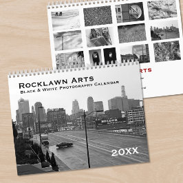 Calendario Fotografía Bella Artes en blanco y negro 2025