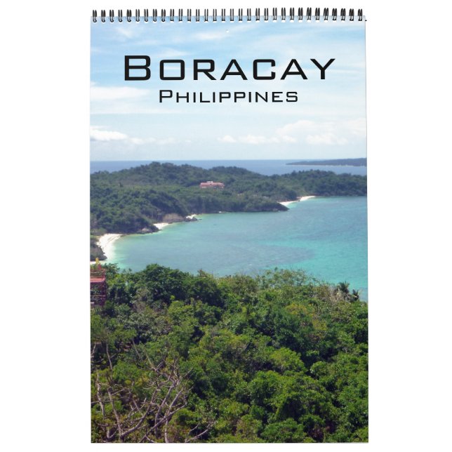 Calendario fotografía de boracay (Tapa)