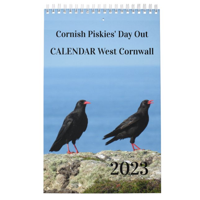 Calendario Fotografía de Cornwall Occidental: Día de los Pisq (Tapa)