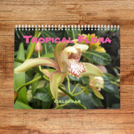 Calendario Fotografía de Flora Tropical