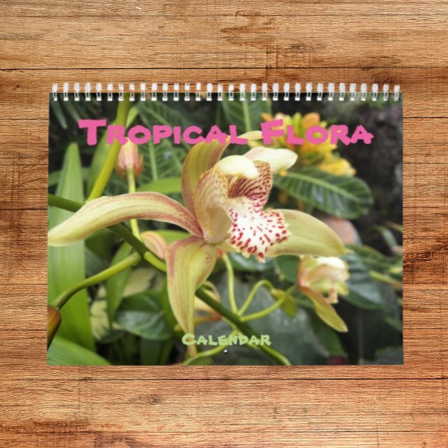 Calendario Fotografía de Flora Tropical (In Situ)