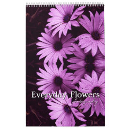 Calendario Fotografía de Flores Cotidianas