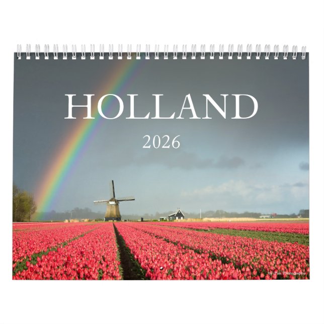 Calendario Fotografía de Holanda en 2026 (Tapa)
