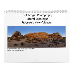Calendario Fotografía de imágenes de senderos - Vistas Pano