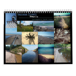 Calendario Fotografía de Indiana Dunes Michigan City