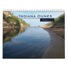 Calendario Fotografía de Indiana Dunes Michigan City