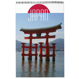 Calendario fotografía de japón