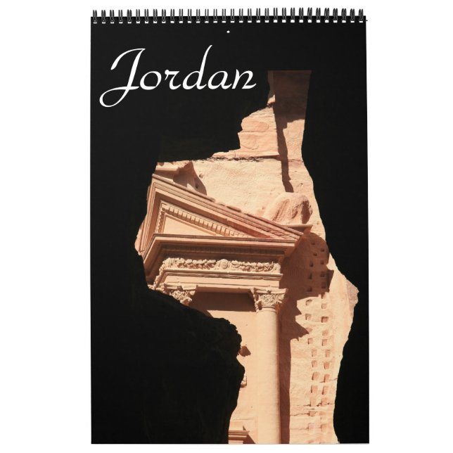 Calendario fotografía de jordania (Tapa)