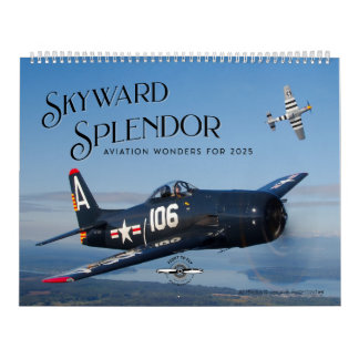 Calendario Fotografía de la aviación aire-aire - Aves de guer