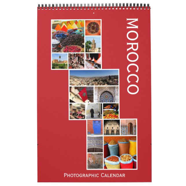 Calendario fotografía de marruecos (Tapa)