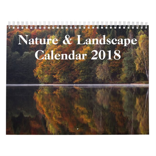 Calendario Fotografía de naturaleza y paisajes 2018 (Tapa)