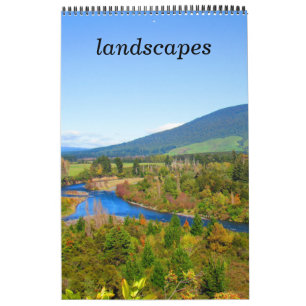 Calendario fotografía de paisajes