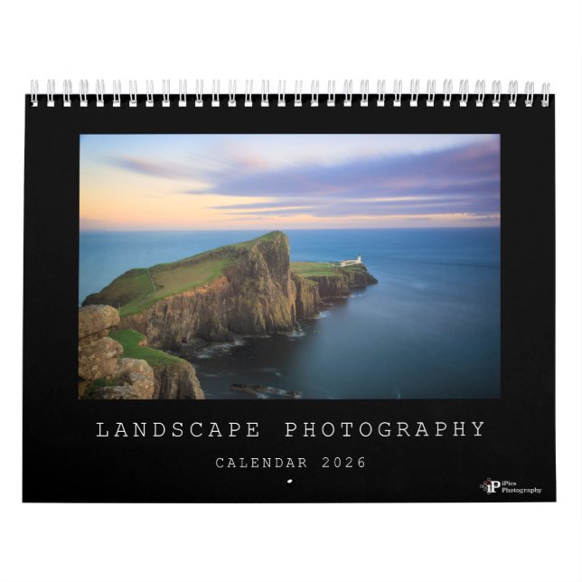 Calendario Fotografía de paisajes 2026 (Tapa)