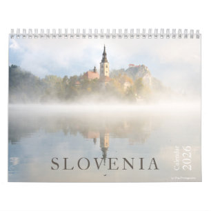Calendario Fotografía de paisajes de Bled y Eslovenia 2027