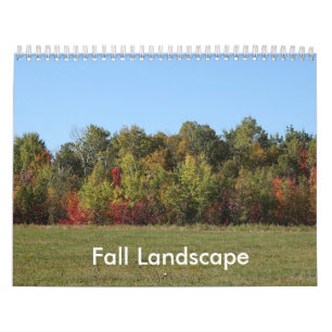 Calendario Fotografía de paisajes de otoño