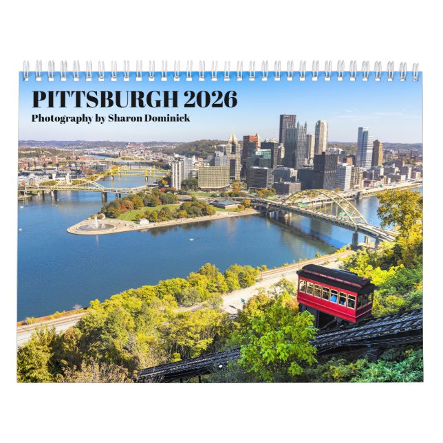 Calendario Fotografía de Pittsburgh Pennsylvania 2026 (Tapa)