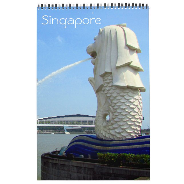 Calendario fotografía de singapur (Tapa)