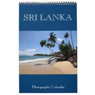 Calendario fotografía de Sri Lanka