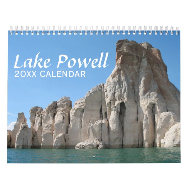 Calendario Fotografía de viaje de Lake Powell (Tapa)