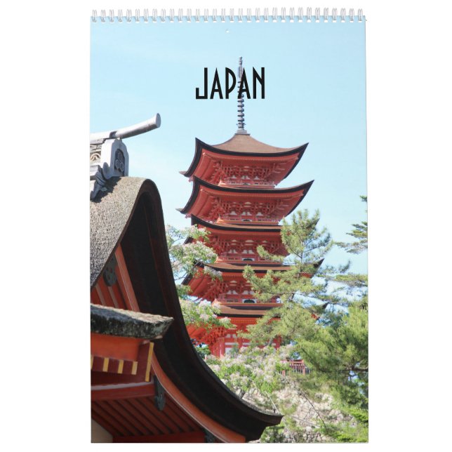 Calendario Fotografía de viajes de Japón 2023 (Tapa)