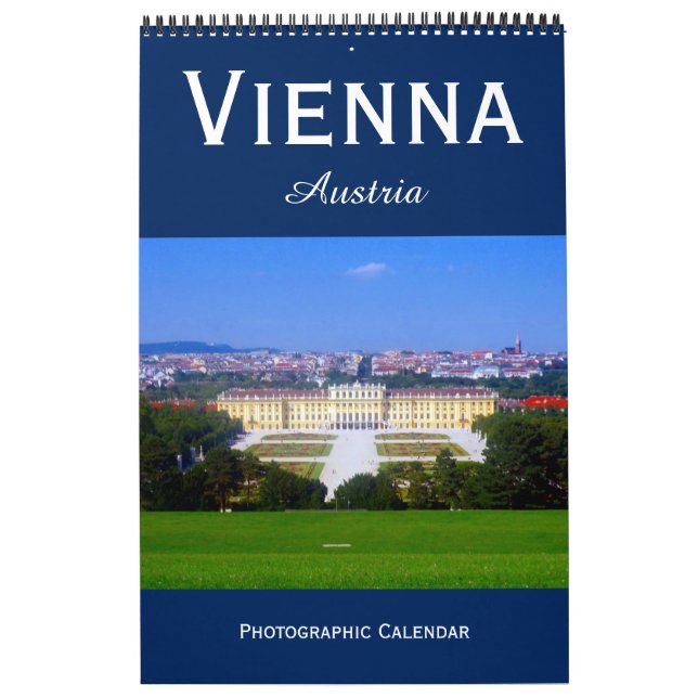 Calendario fotografía de viena austria (Tapa)