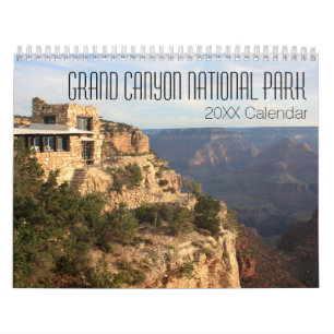 Calendario Fotografía del Parque Nacional del Gran Cánion