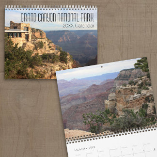 Calendario Fotografía del Parque Nacional del Gran Cánion