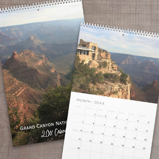 Calendario Fotografía del Parque Nacional del Gran Cañón